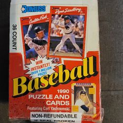 Baseball Card From 1990