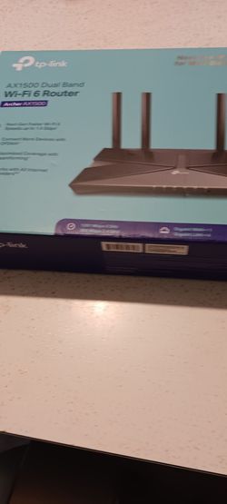 T P link AX1500 WiFi router
