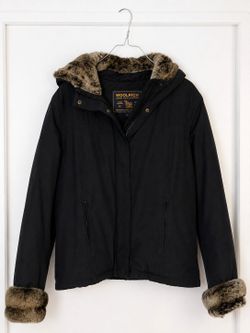 Woolrich Black Winter Jacket – Size L