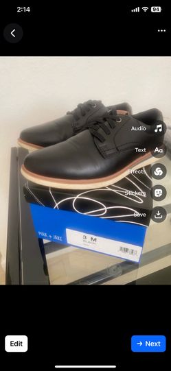 Boy Black Shoes Zapatos Nino Graduation