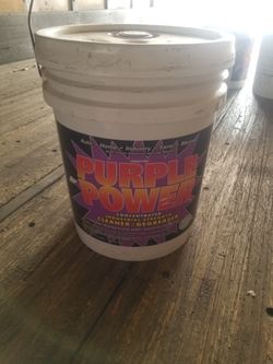 Purple power degreaser Car Wash