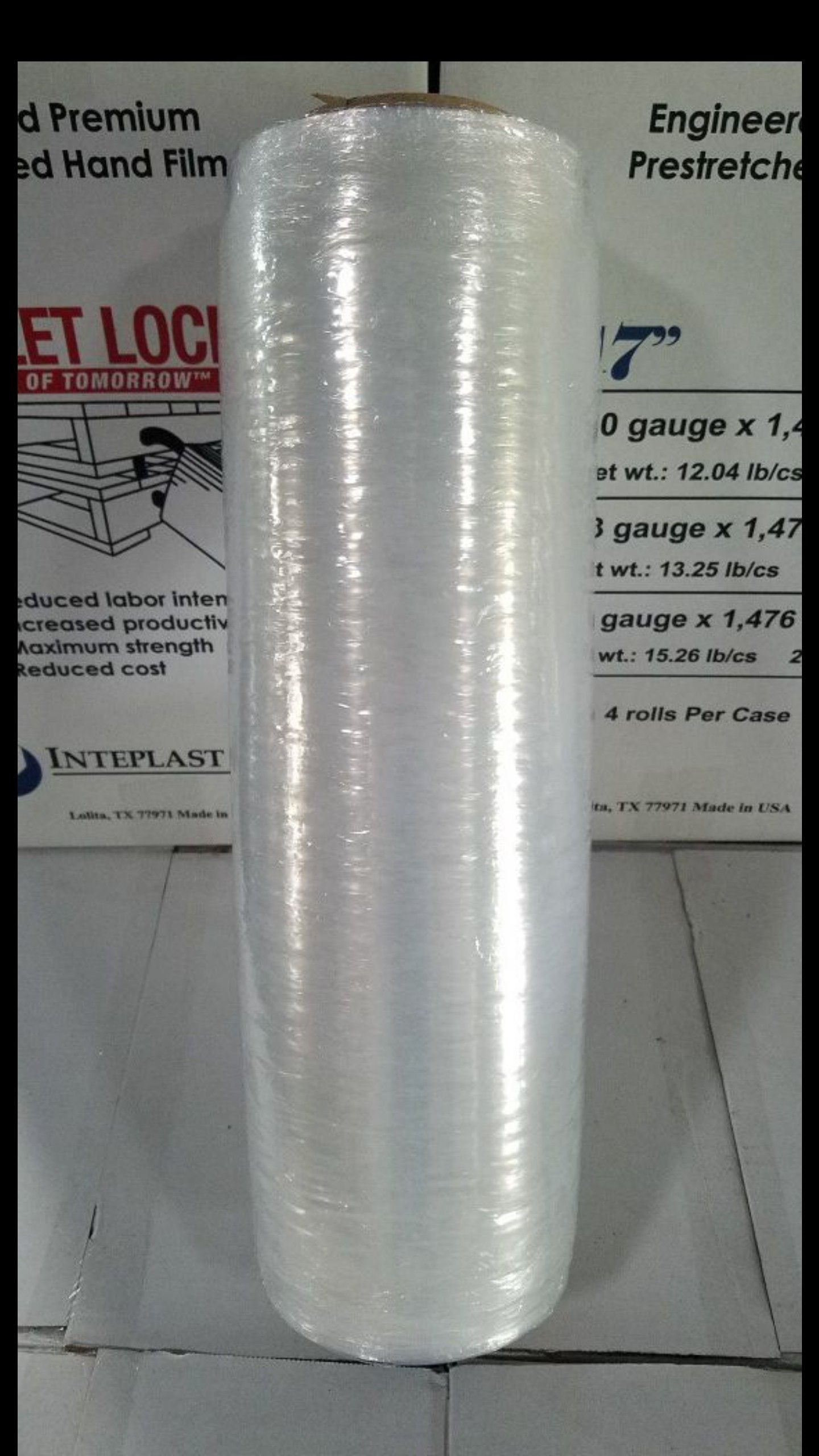 Stretch (pallet) wrap / shrink wrap (clear film)