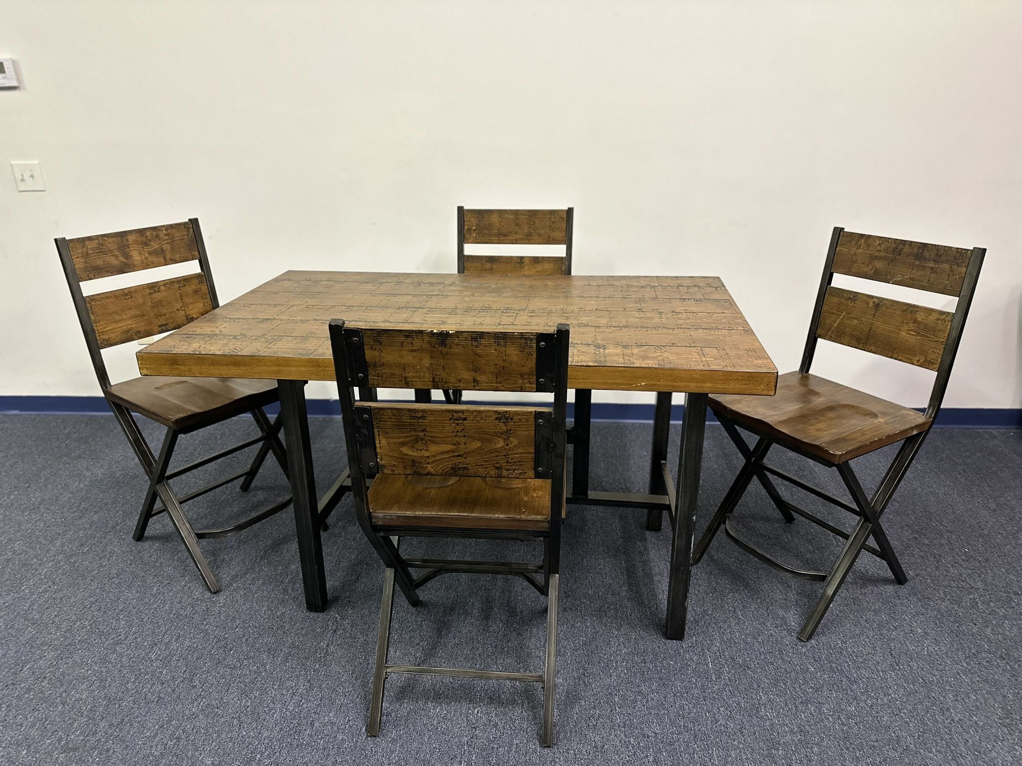 Wooden Dining Room Set