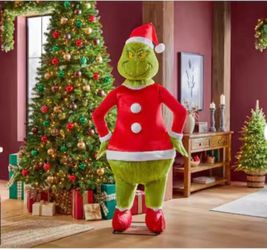 Christmas Dancing Grinch 6 Foot Tall Brand New In Box Never Opened