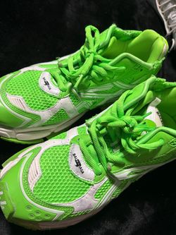 Balenciaga Runner Sneakers Neon Green