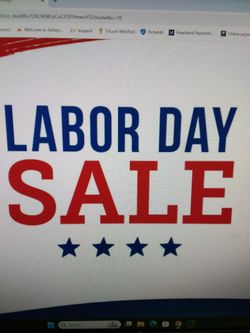 Labor day specials happening now until tuesday