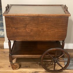 Vintage Paalman Furniture Co. Tea Cart