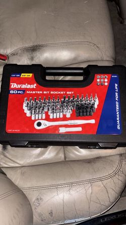 60 pc master bit socket set