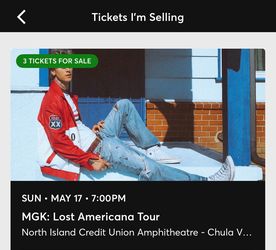MGK tickets