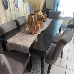 Dinning Table And Chairs Upgrade Set 