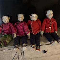 Chinese dolls Porcelain 