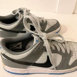Nike Dunk Low Cool Grey/ Light Blue Size 5.5