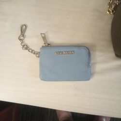 Steve Madden Baby Blue Card Wallet 