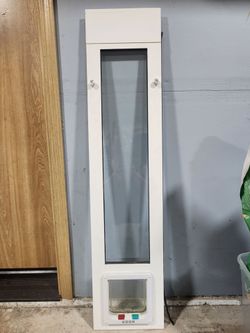 Sliding Window Cat Door Insert