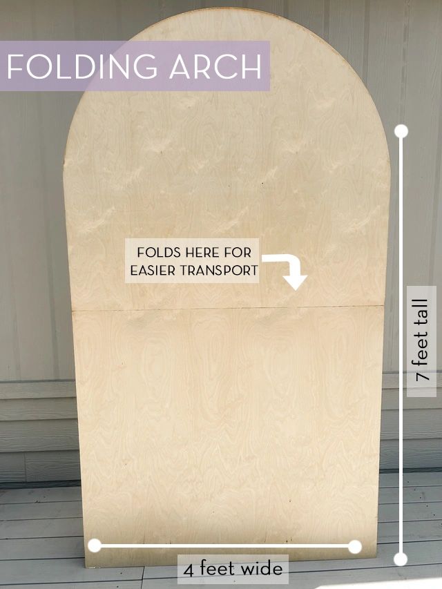 Folding Arch 7x4