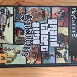 Gta San Andreas Ps2 Video Game 