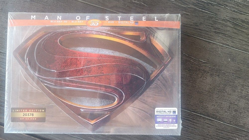 MAN OF STEEL LIMITED COLLECTION DVD
