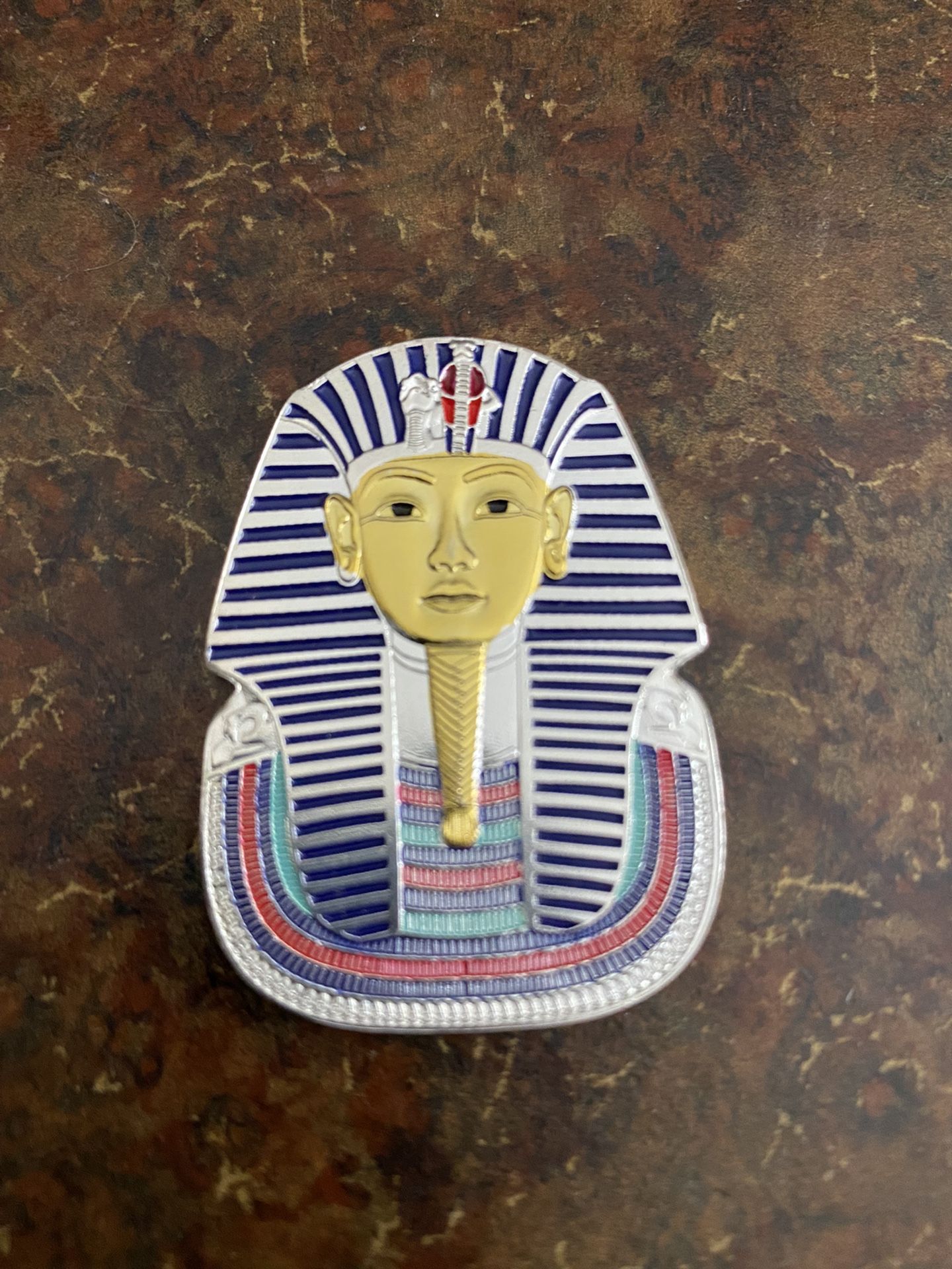 5 Egyptian Gold Or Silver Bars!! King Tut Head