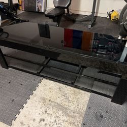 TV Stand - Dark Glass