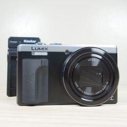 Panasonic Lumix DMC-ZS60 18MP 4K Digital Camera Silver Bundle, Charger + Battery Comes with: Camera Charger Battery *ask for a memory card and/or carr