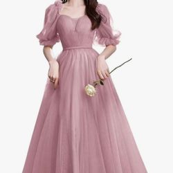 Puffy Tulle Prom Dress