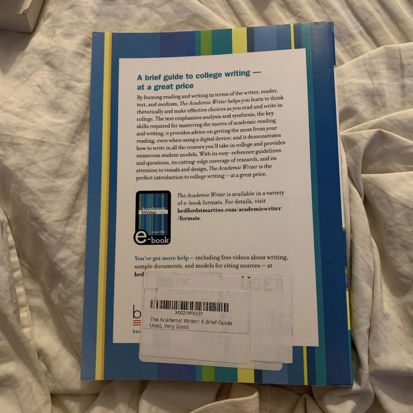 The Academic Writer By Lisa Ede
