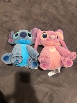 Stitch and angel plush