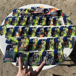 1996 STAR WARS ACTION FIGURES (set of 41) Kenner NEW ORIGINAL PACKAGING!