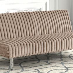 Brand New Light Brown Futon Sofa Sleeper