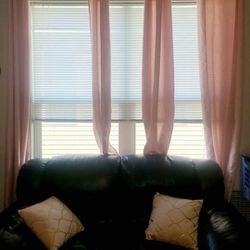 4 panel curtains Blush Pink.  84 inches.  Pickup in Hilliard off Hilliard Rome rd by Meijer.  Cross posted.