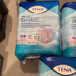 Tena Adult Diaper Briefs Sz M