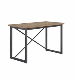 Bennett Industrial Style Writing Desk with Metal Frame Brand New In Box