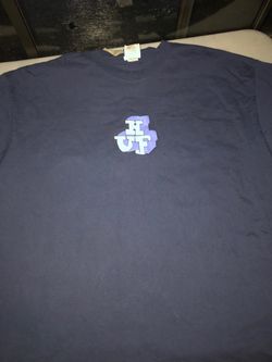 HUF Navy Blue Logo T-Shirt