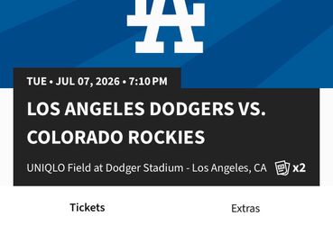 Dodgers tickets