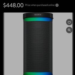 BRAND NEW OUT OF BOX SONY PARTY SPEAKER