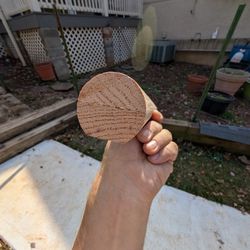 Oak railings, each 8 ft.