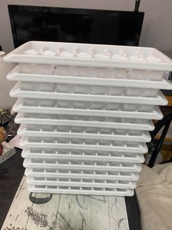 White Ice Trays