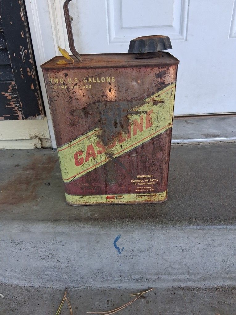 Old Antique Gasoline Oil