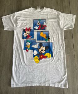 Vintage Disney Disneyland Mickey And Friends Shirt OSFA