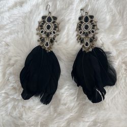 Feather Earrings 