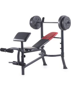 Bench and leg machine