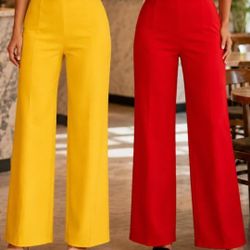 Yellow pants size small 