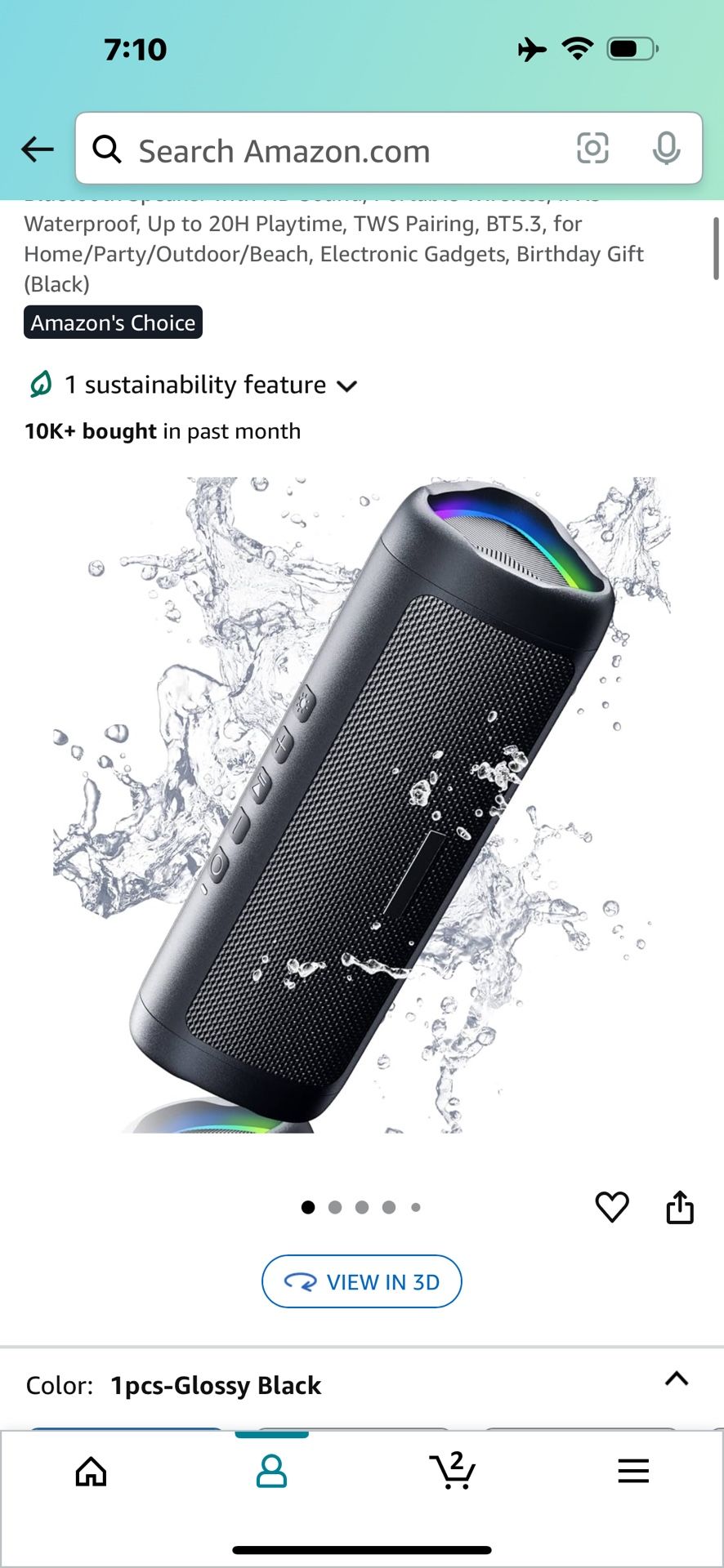 Bluetooth Speaker Black