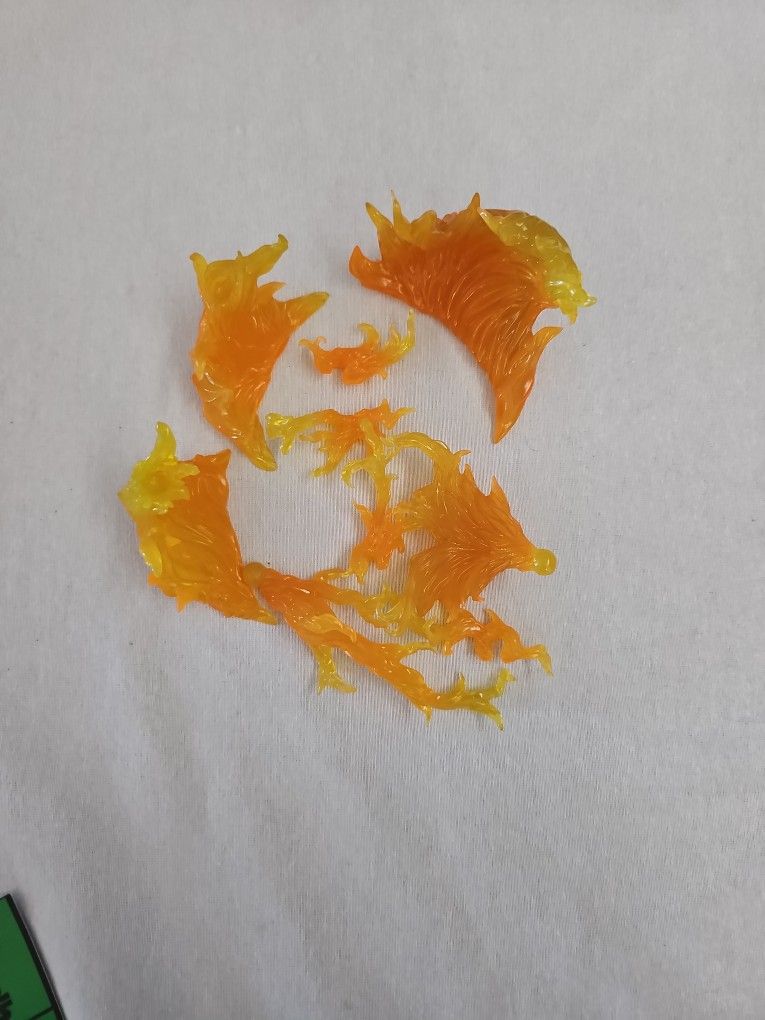 Tamashii Nations Effects Burning Flame Yellow