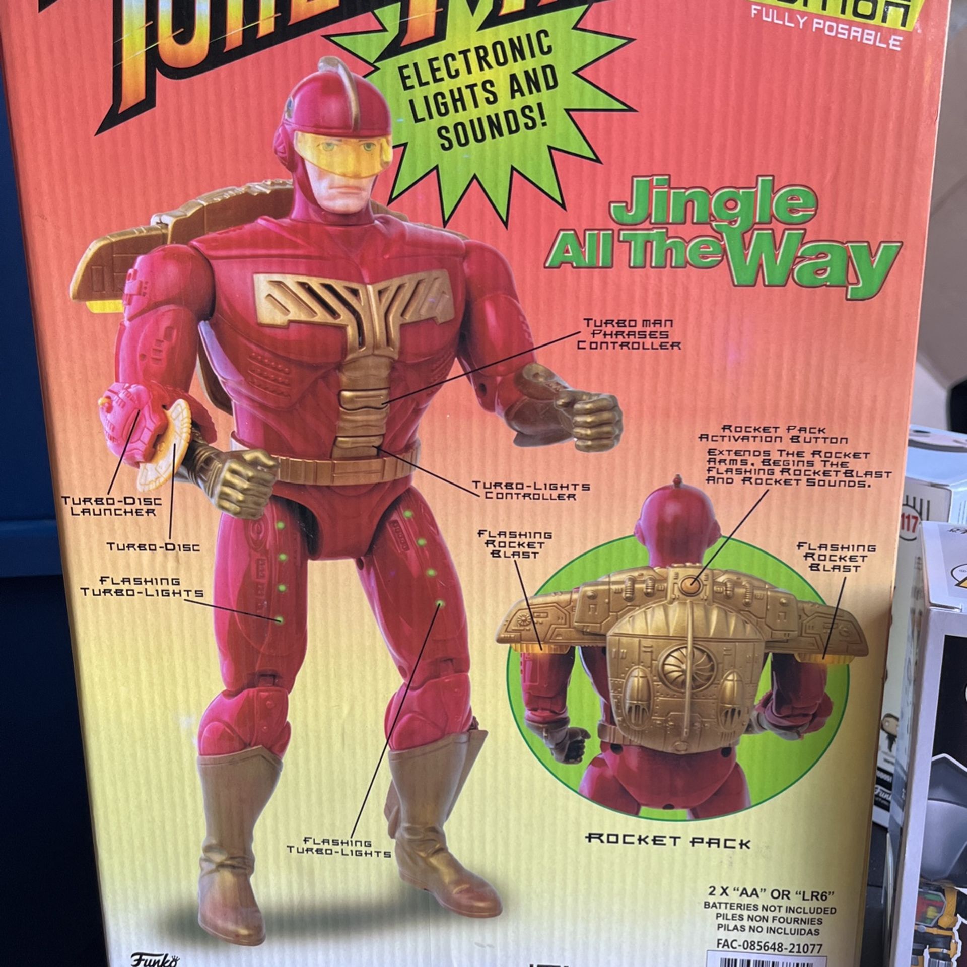 TURBOMAN 13 1/2 In Figure $50