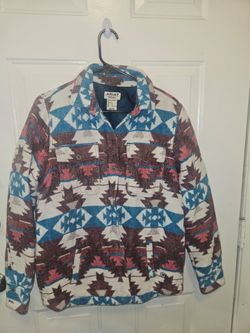 Ariat Womens Aztec Print Shacket Jacket