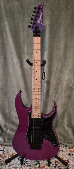 Ibanez Genesis Collection RG550 Electric Guitar - Purple Neon