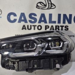 2022-2024 BMW X3 X4 LED HEADLIGHT LEFT DRIVER SIDE OEM 