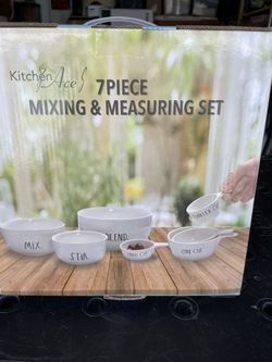 7 Piece Mixing And Measuring Set