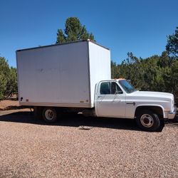 83 Chevy 3500 Box Truck
